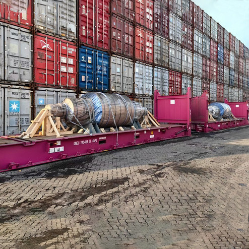 Ermäßigte 40FR/40OT Container Seefracht Tür zu Tür China nach Kamerun für übergroße Fracht