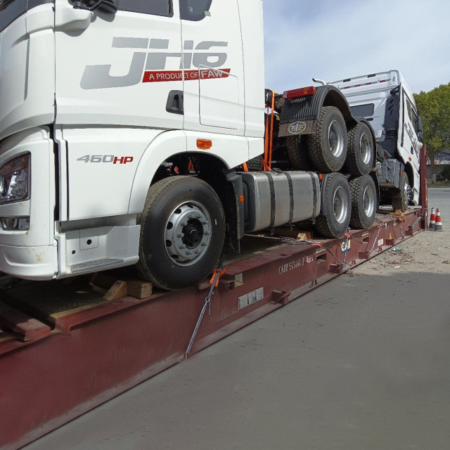 Seefrachttransport 40FR/40OT Container von China nach Liberia für übergroße Ladung