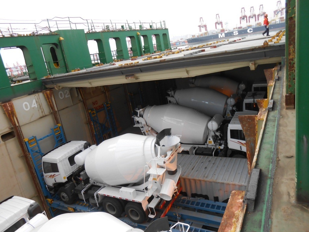 OOG BBK Versand nach Deutschland aus China International Freight Services Logistics Company für übergroße Fracht